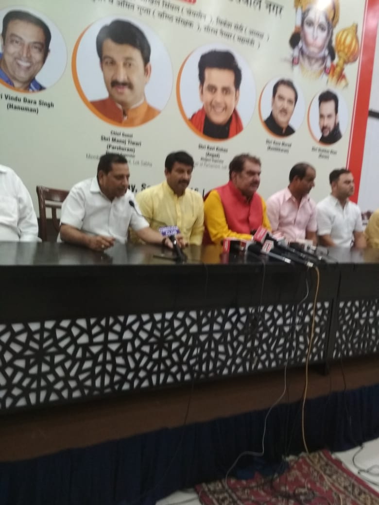 दिल्ली बीजेपी अध्यक्ष मनोज तिवारी रामलीला में परशुराम का रोल करेंगे।